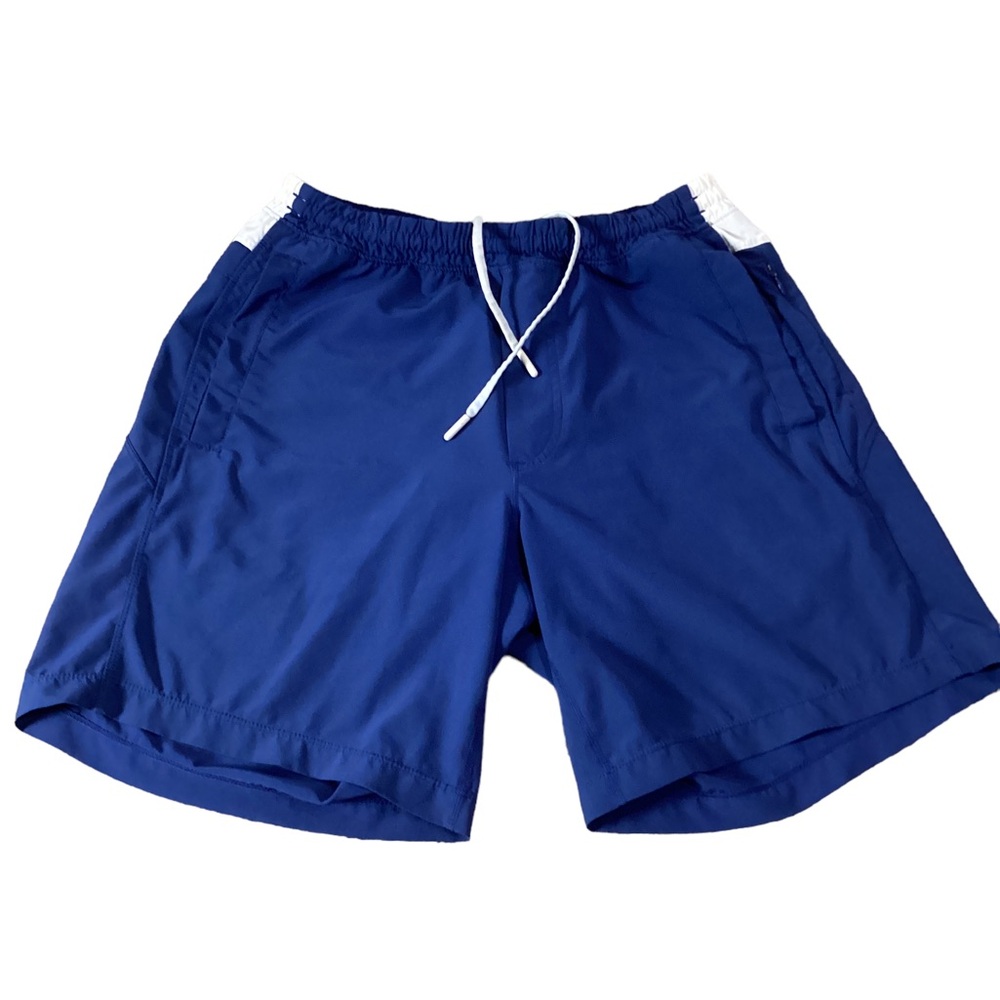 Birddogs Men's Athletic Shorts in Royal Blue with White Trim